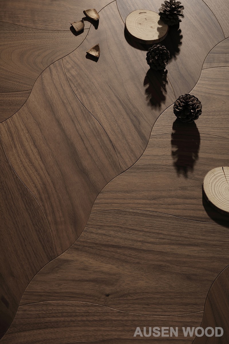 Listni parket-črni oreh